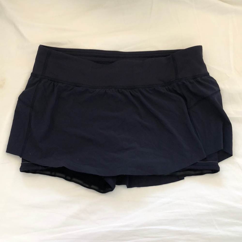 Navy tennis skirt